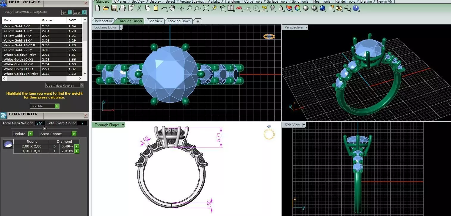 16 ring 3D print model_0