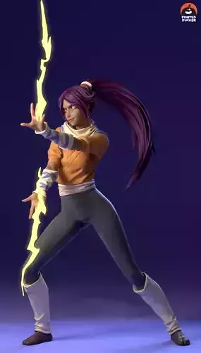 Yoruichi Shihoin 3D print model