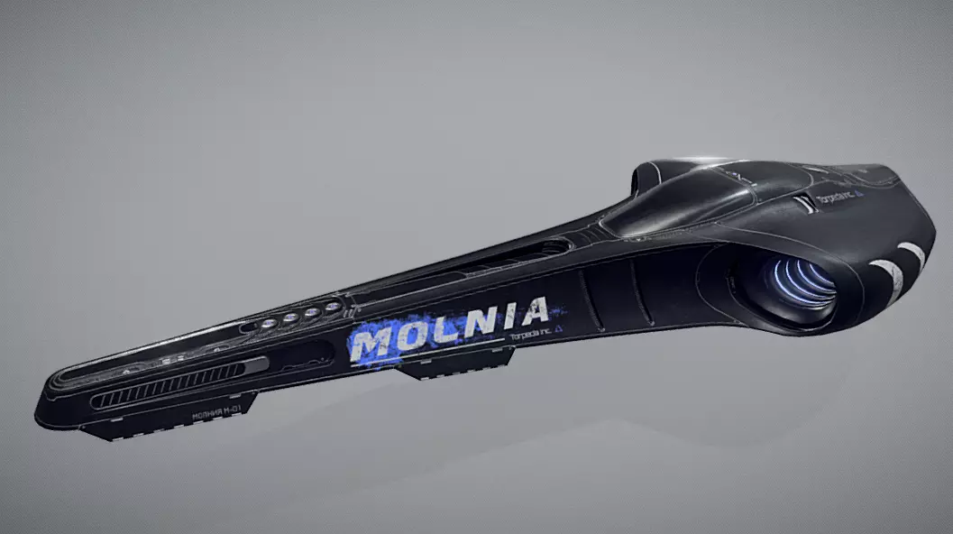 futuristic car 3D print model