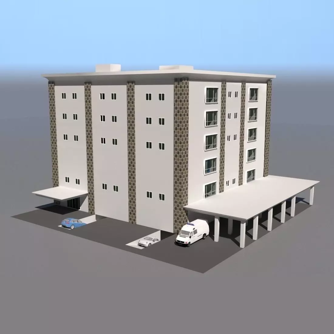 Hospital 3D model_0