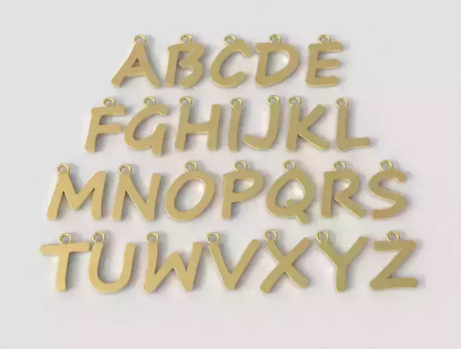 Modern Alphabet - No Diamonds