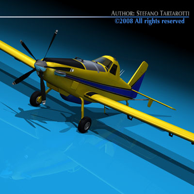 AT-802F Air Tanker 3D model_7