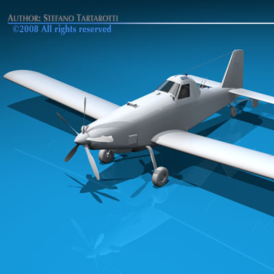 AT-802F Air Tanker 3D model_1
