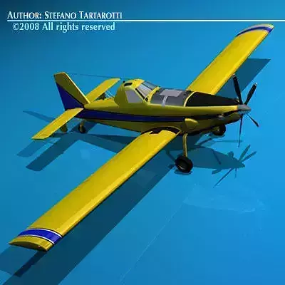 AT-802F Air Tanker 3D model