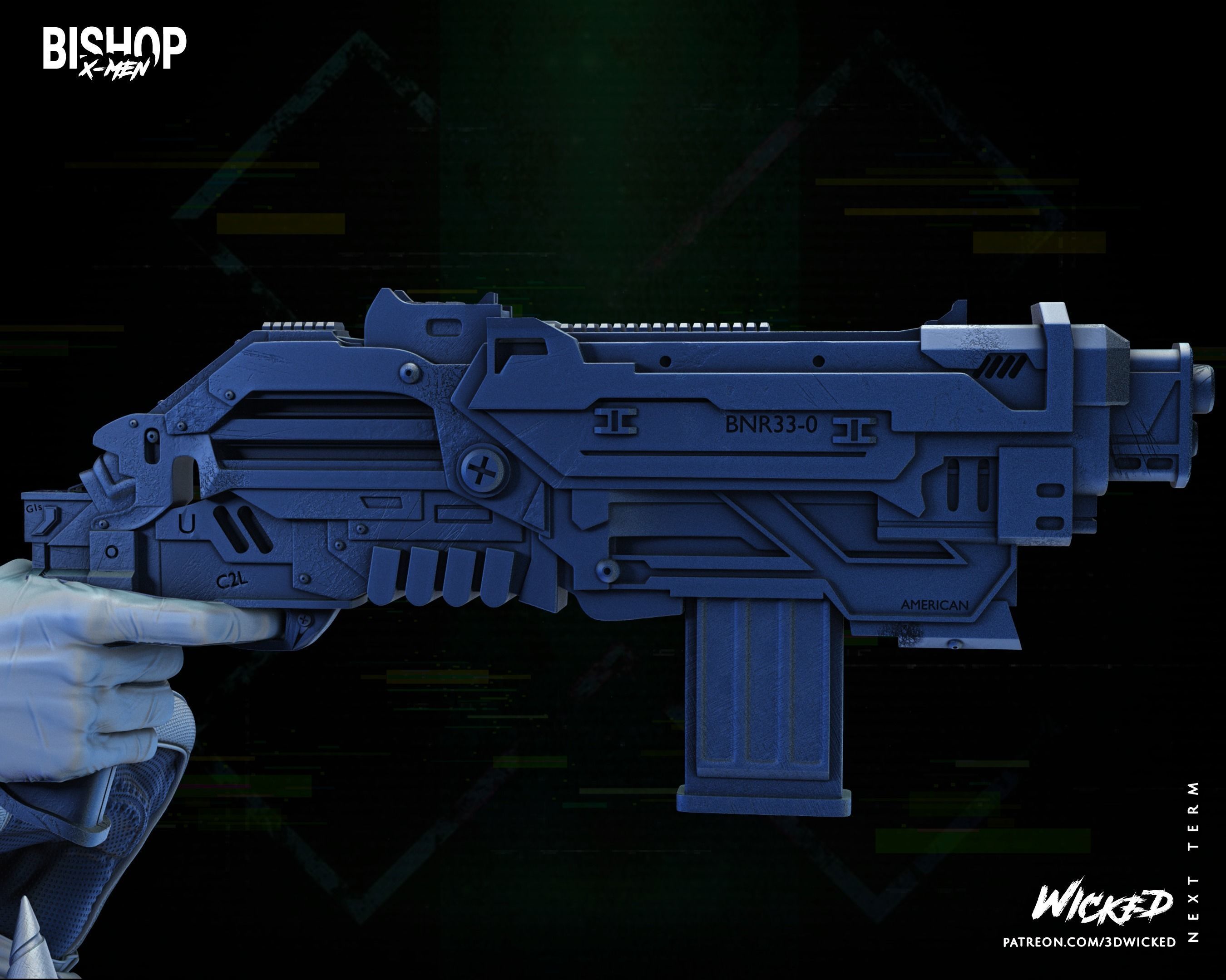 Wicked Marvel Bishop Sculpture Tested for 3D printing 3D print model_38