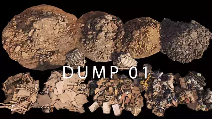 Dump 01 Household and construction waste