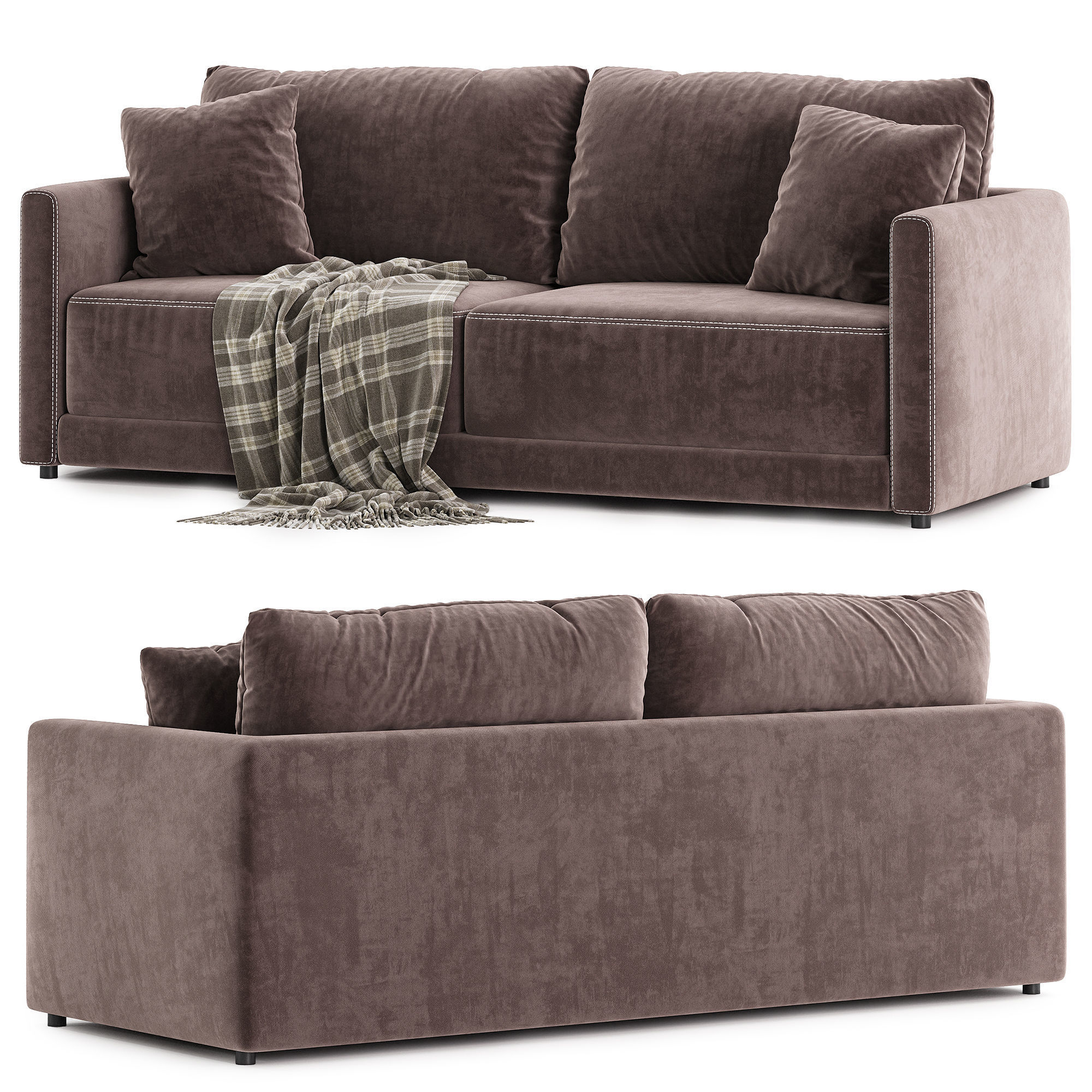 Gather Sofa 3D model_6