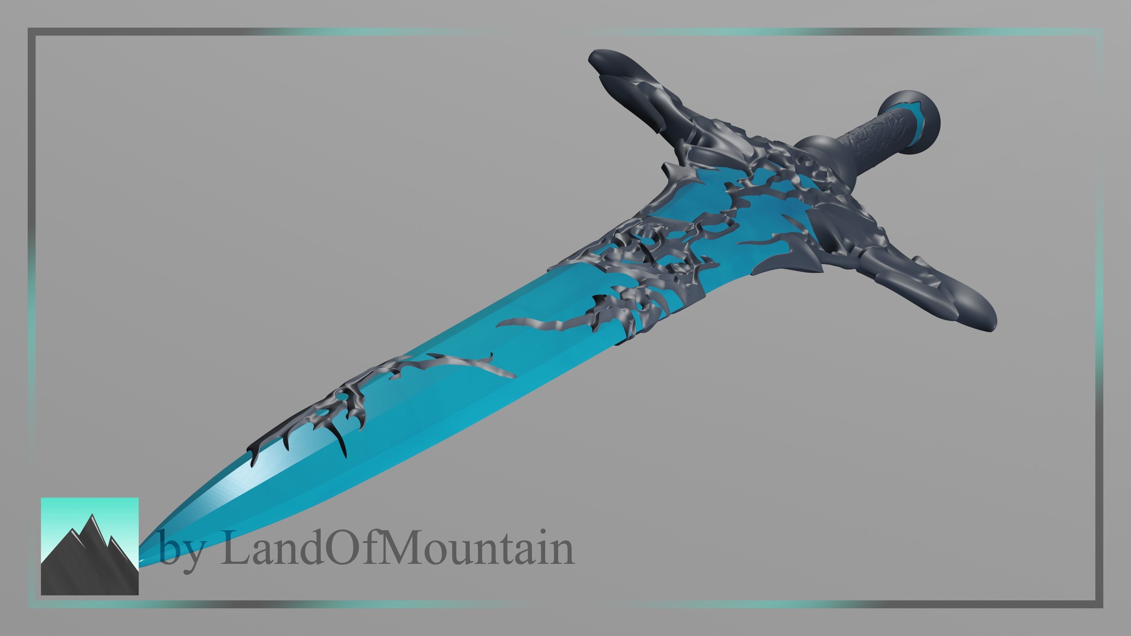 Final Fantasy XVI - Clive Rosfield - Ultima Weapon 3D print model_4