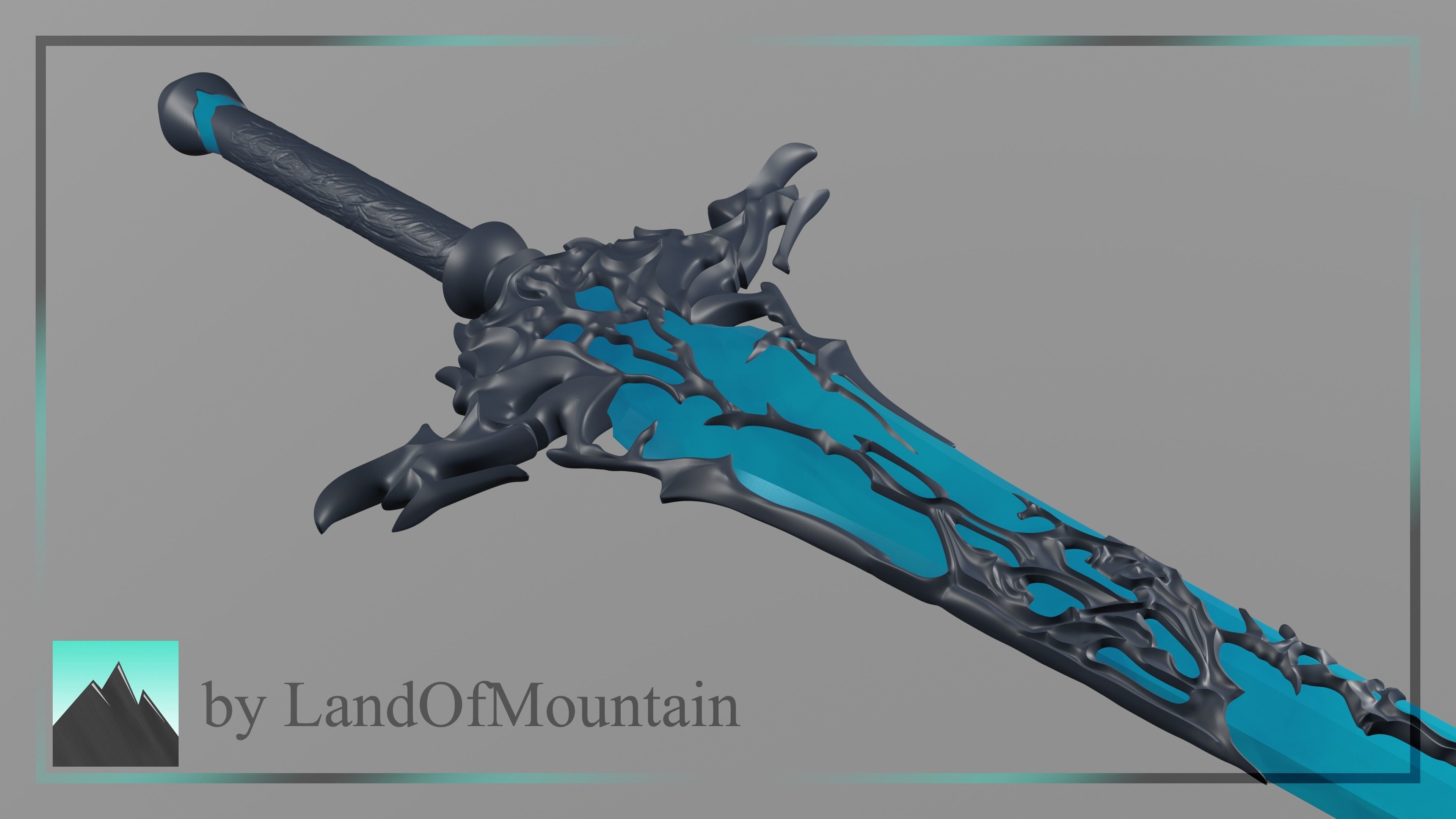 Final Fantasy XVI - Clive Rosfield - Ultima Weapon 3D print model_2