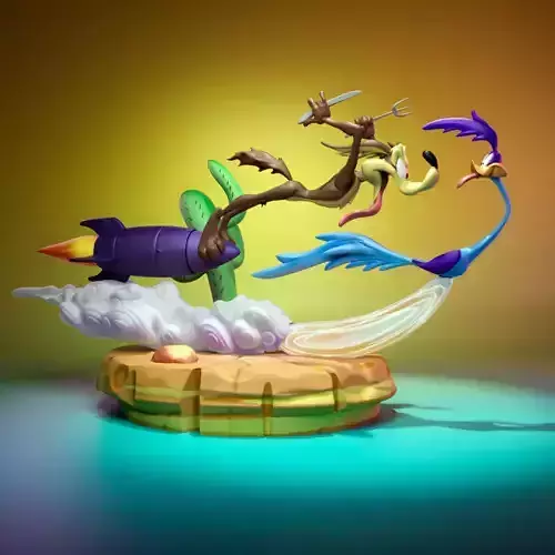 The Road Runner 3D print model