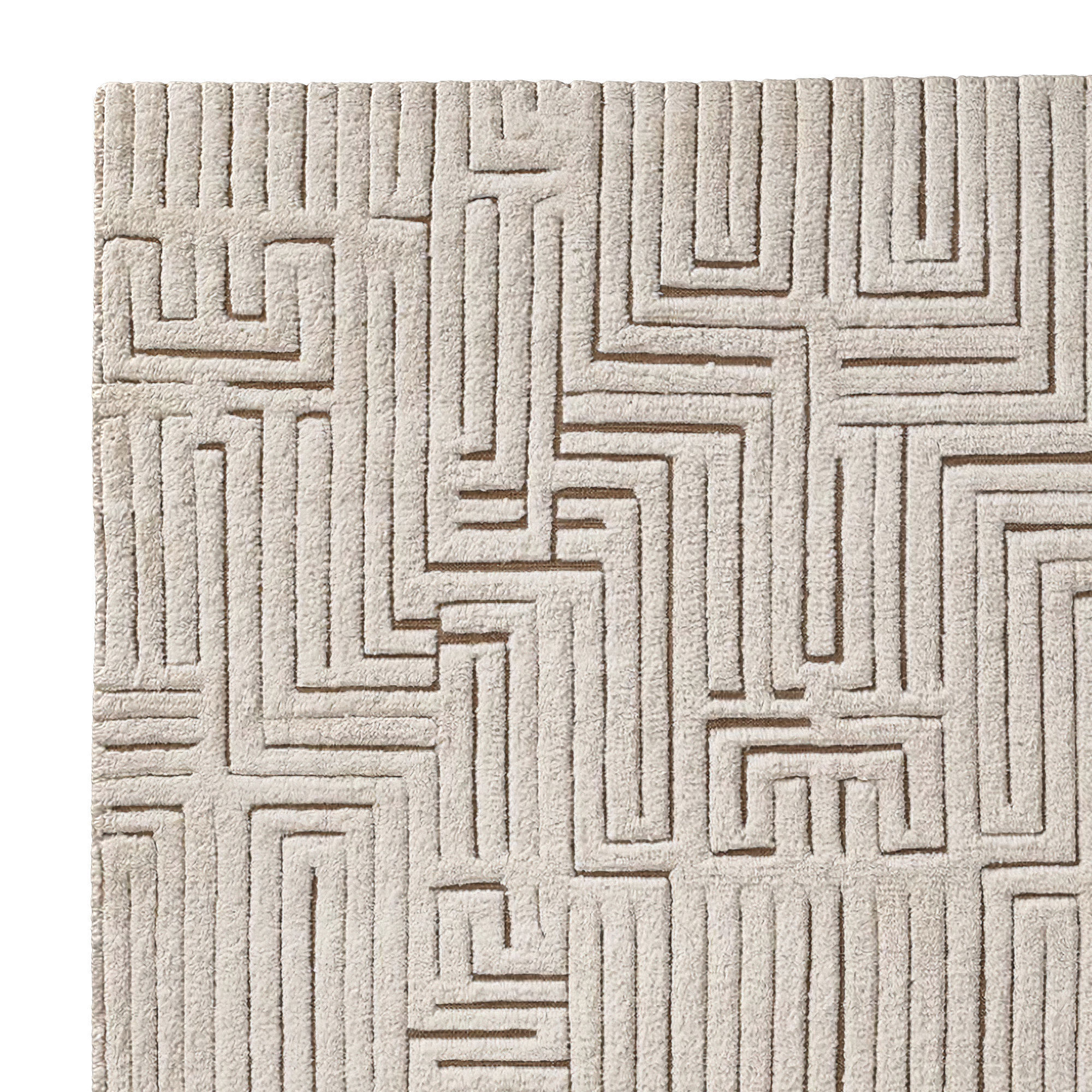 MAALI WOOL RUG 3D model_4