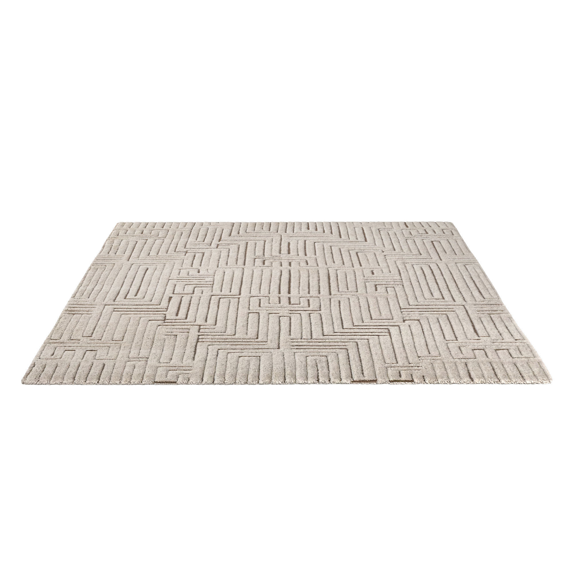 MAALI WOOL RUG 3D model_2