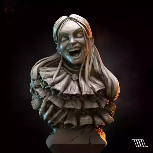Girl Haunted 3D print model