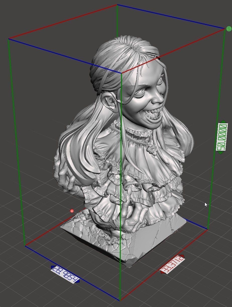 Girl Haunted 3D print model_5