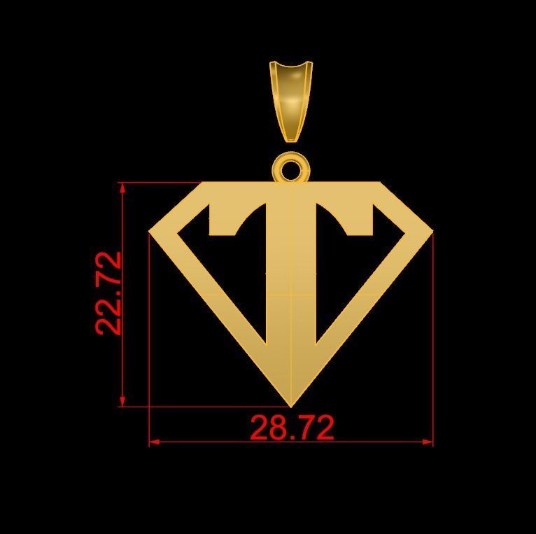 T SuperMen A20 3D print model_3