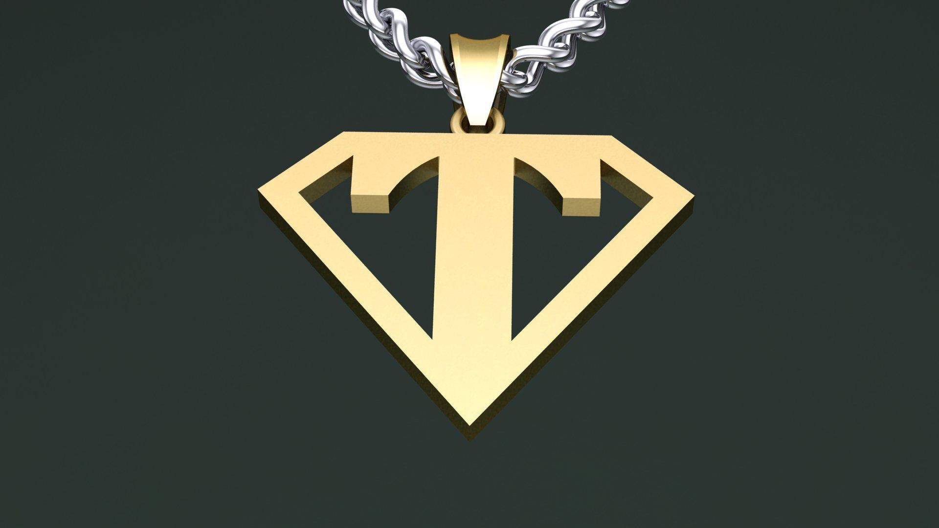 T SuperMen A20 3D print model_1