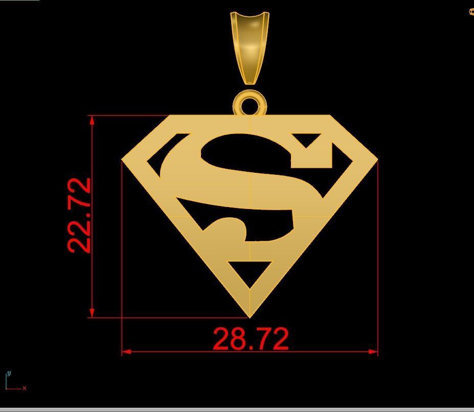 S SuperMen A19 3D print model_3