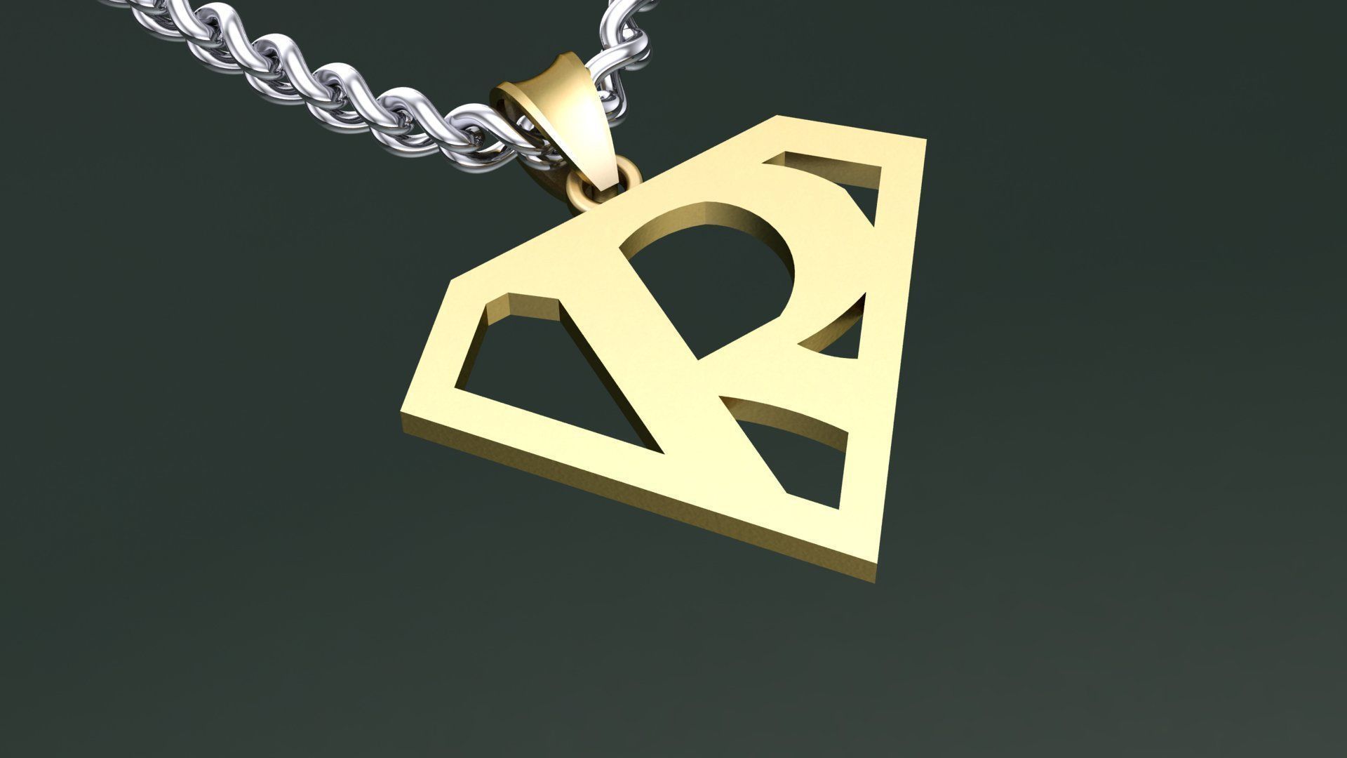 R SuperMen A18 3D print model_2