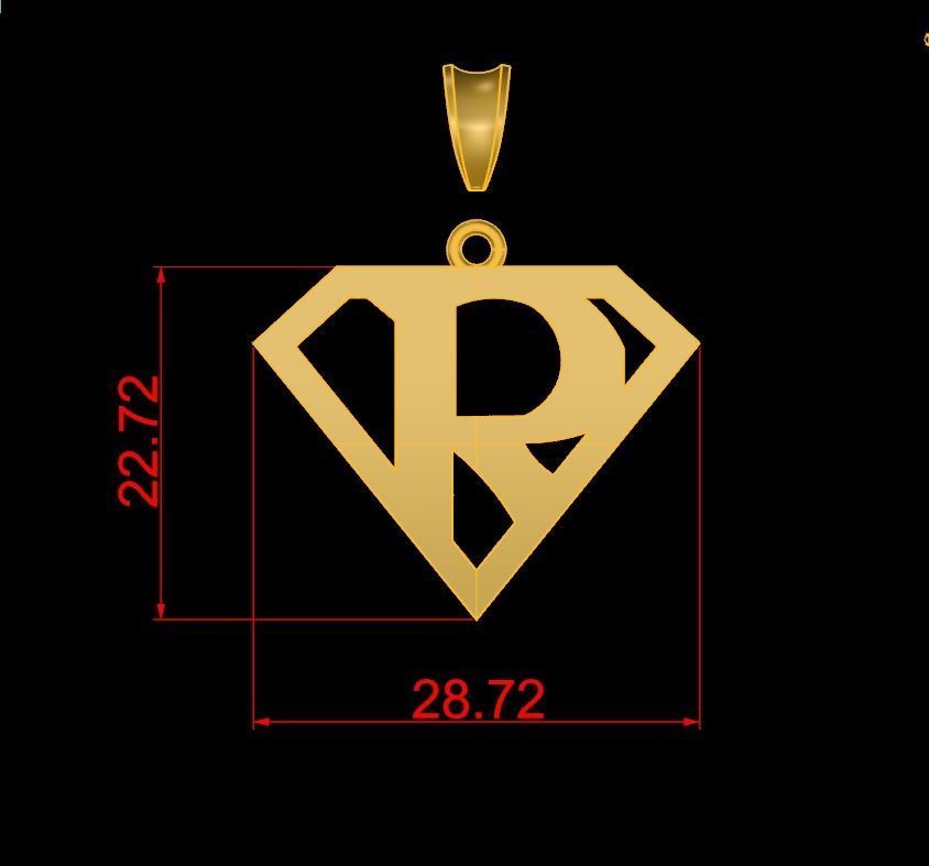 R SuperMen A18 3D print model_3