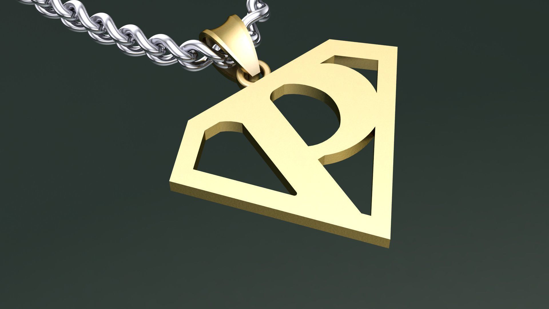 P SuperMen A16 3D print model_2