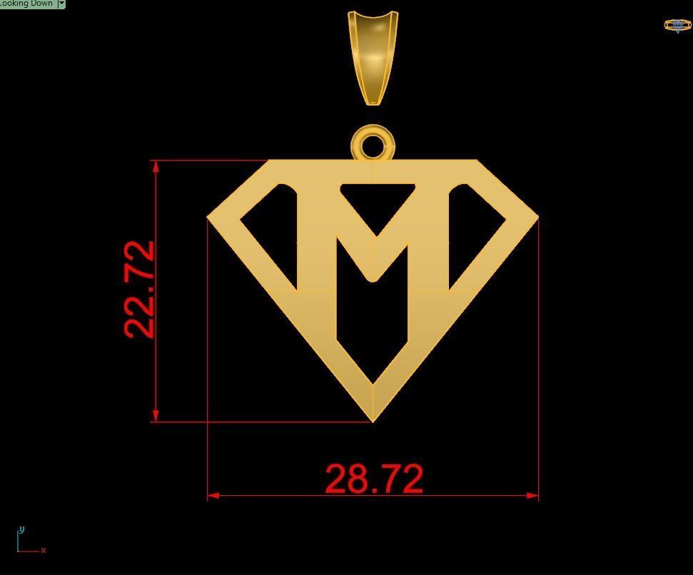 M SuperMen A13 3D print model_3