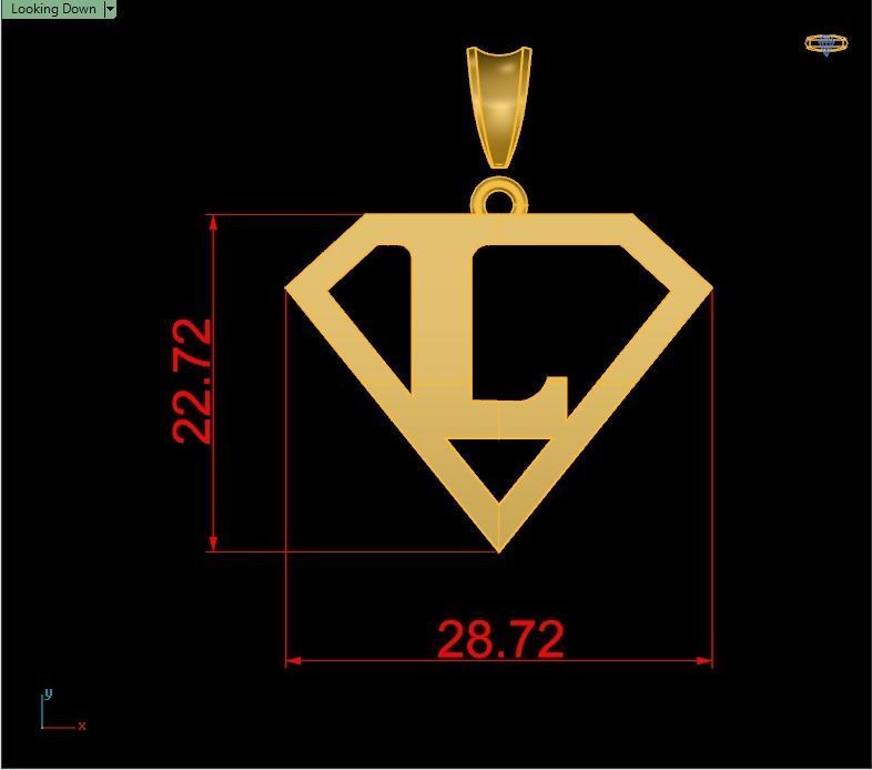 L SuperMen A12 3D print model_3