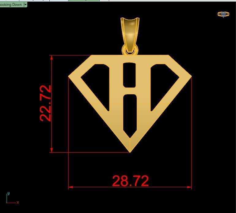 H SuperMen A8 3D print model_3