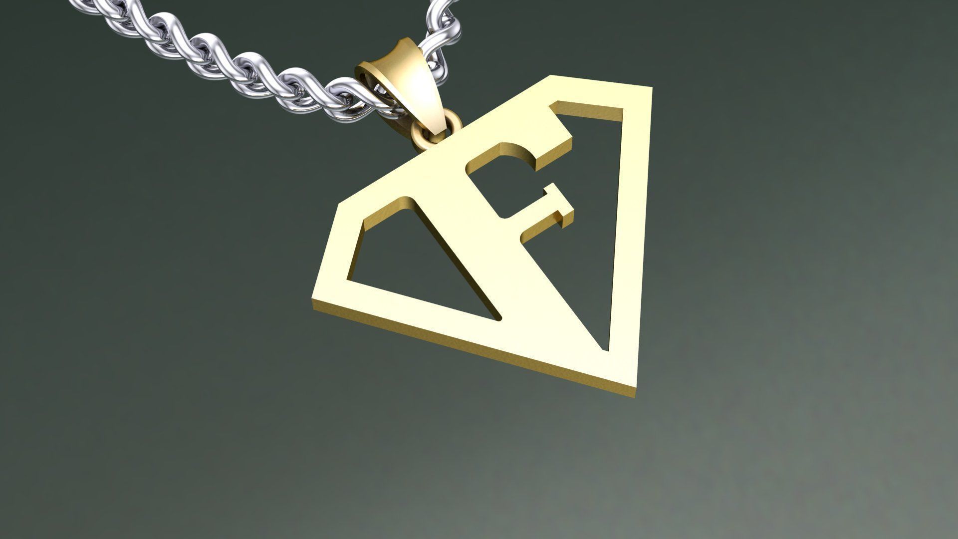 F SuperMen A6 3D print model_2