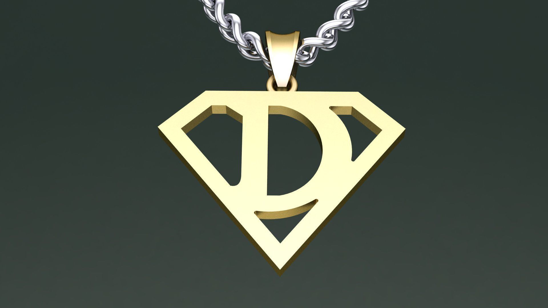 D SuperMen A4 3D print model_1