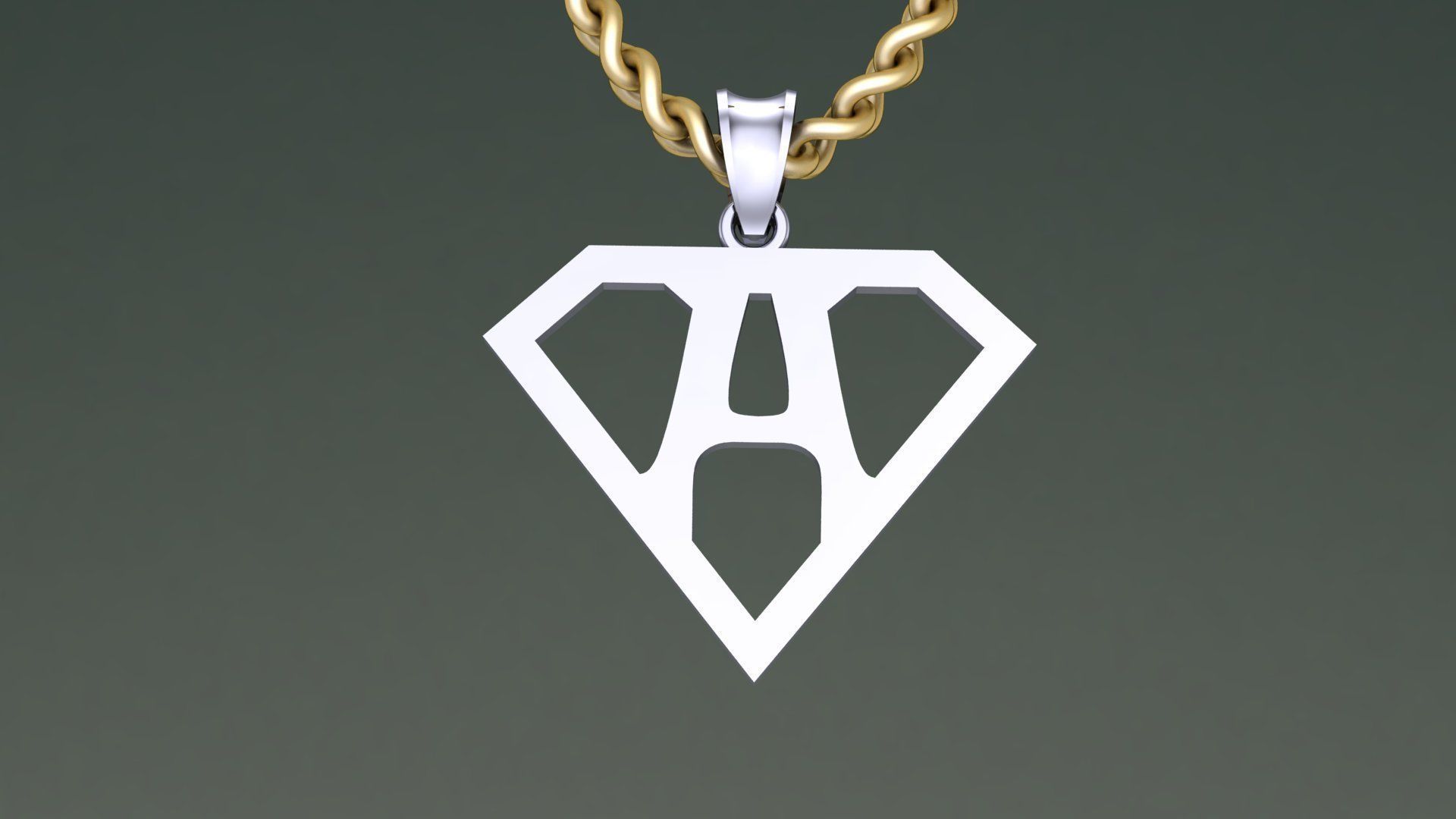 A SuperMen A1 3D print model_3