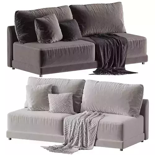 Gather Deep Armless Loveseat