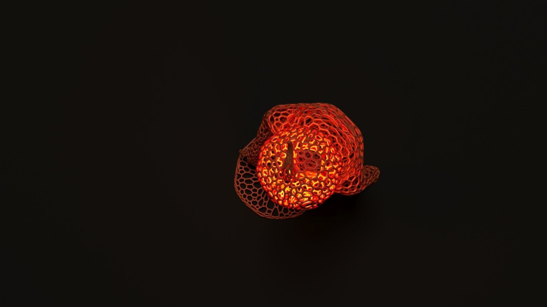 Pumpkin Monster 3D print model_21