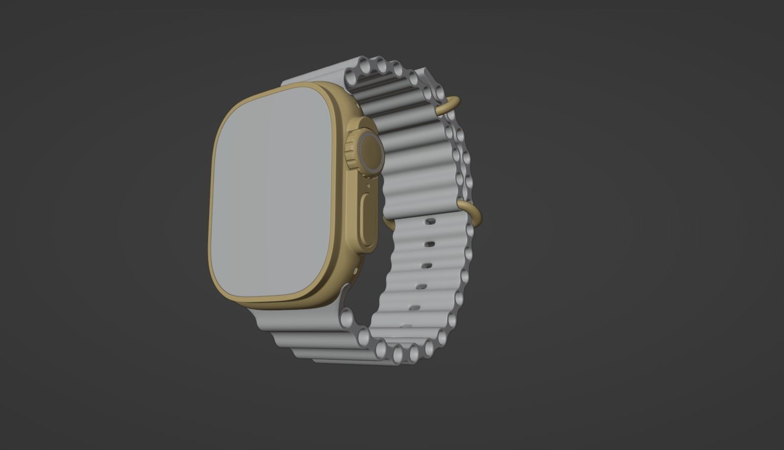 Apple watch ultra 3D model_14