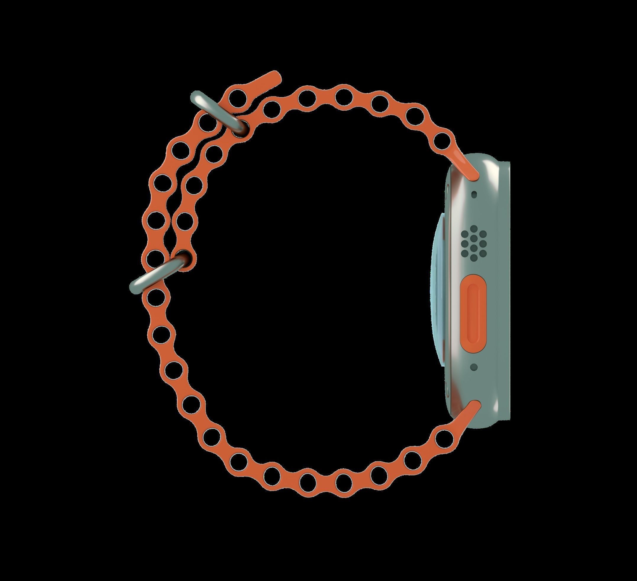 Apple watch ultra 3D model_4