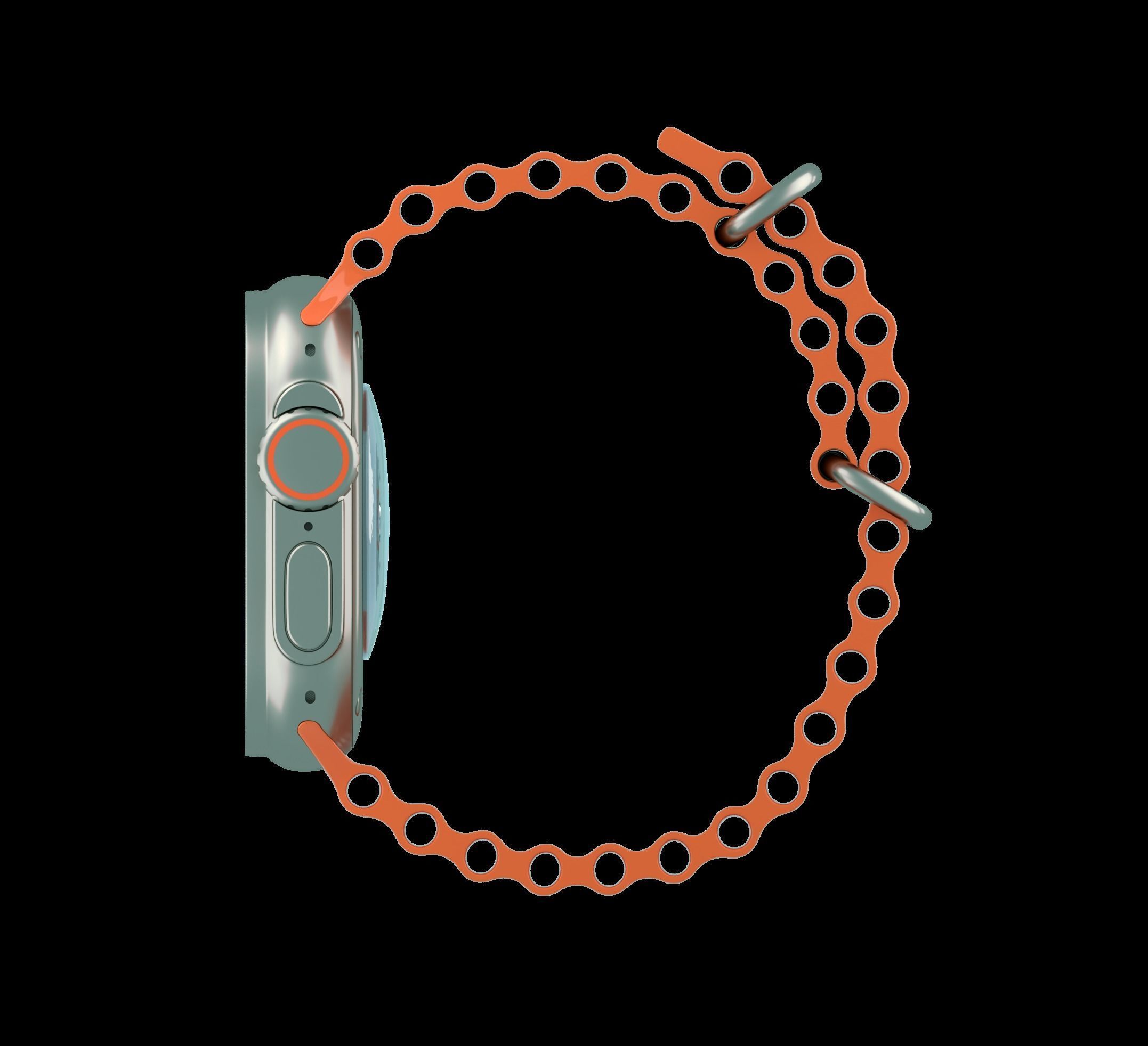 Apple watch ultra 3D model_3