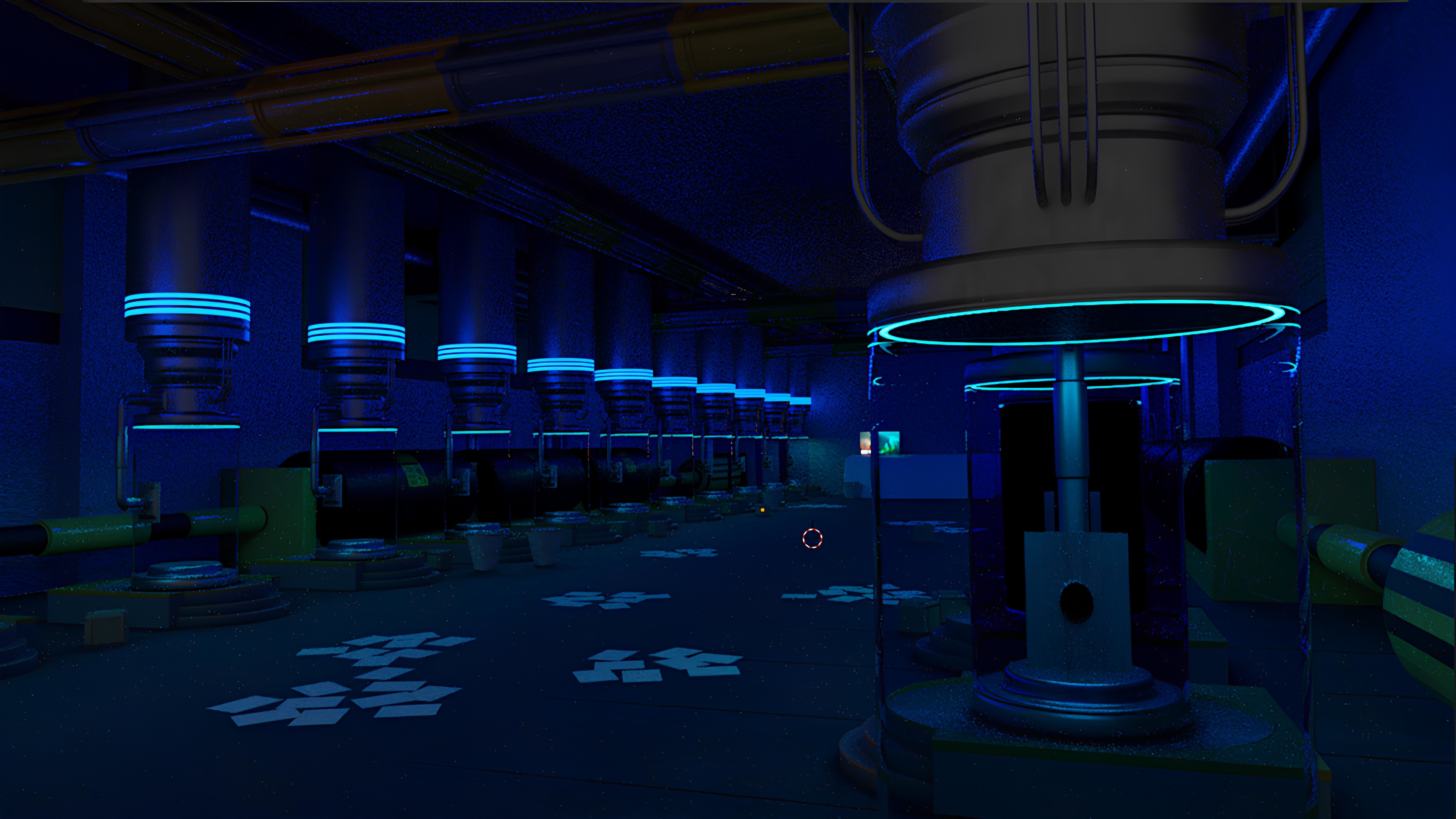 Sci-Fi Lab Facility 3D model_1