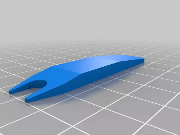 Guitar String Pin Puller 3D print model