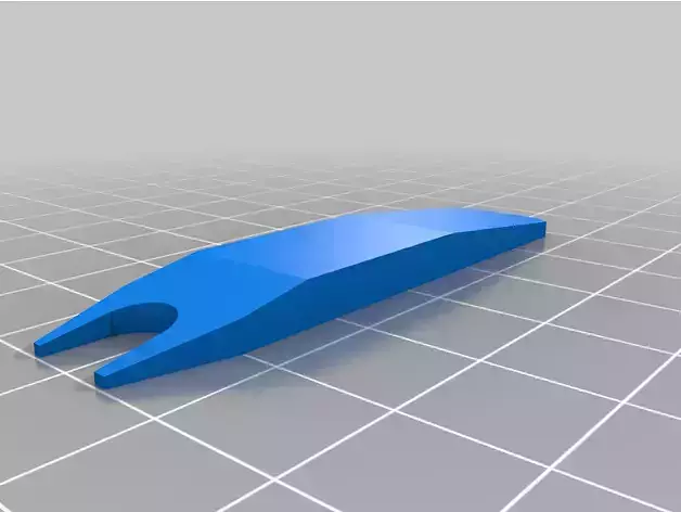 Guitar  String Pin Puller 3D print model
