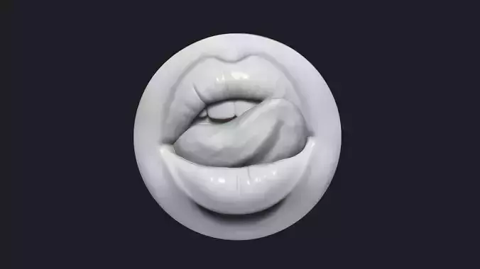 High-poly Lips