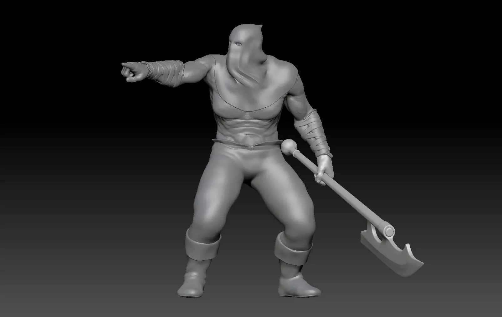 HALLOWEEN EXECUTIONER 3D print model