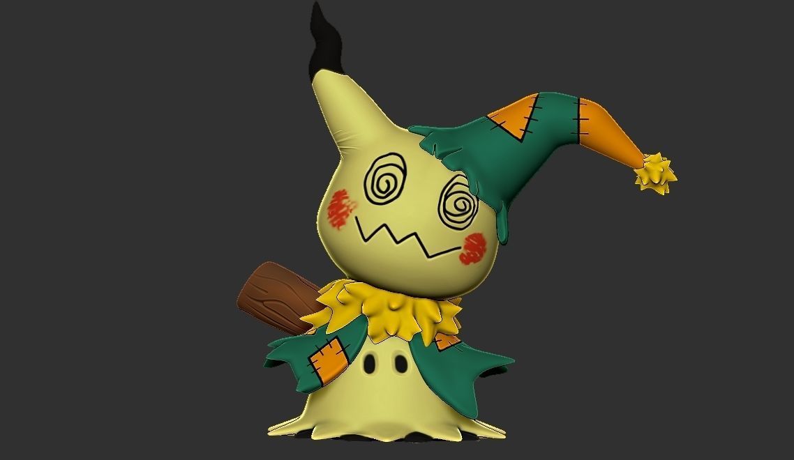 FREE POKEMON MIMIKYU HALLOWEEN 2023 Free 3D print model_1