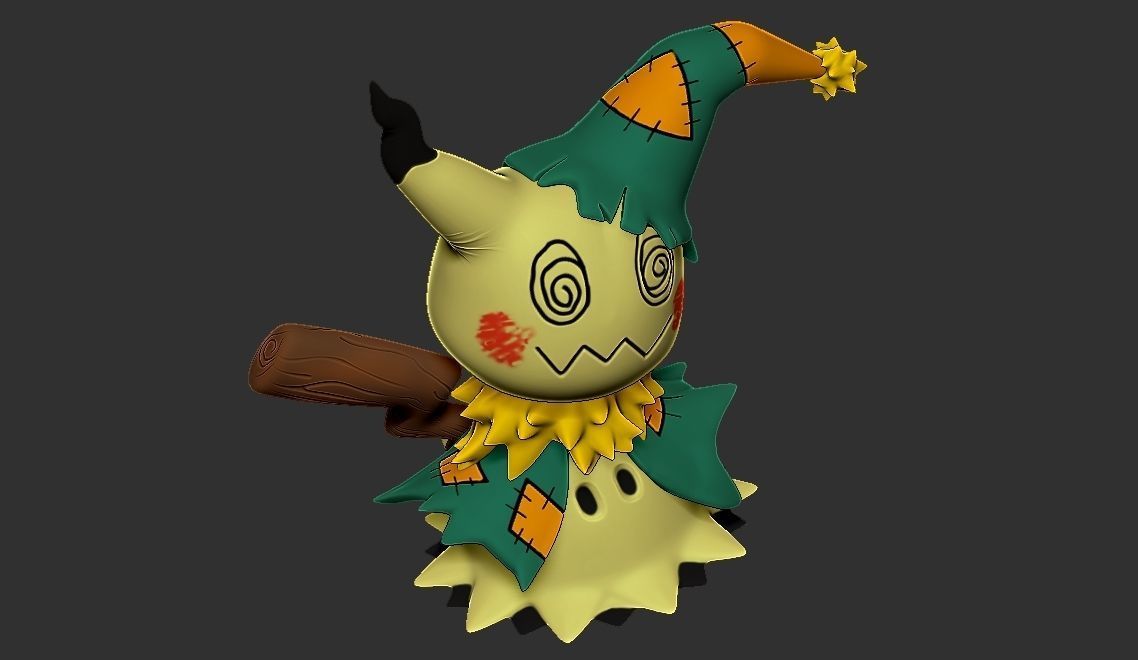 FREE POKEMON MIMIKYU HALLOWEEN 2023 Free 3D print model_4