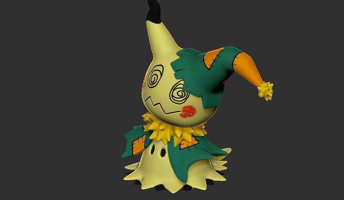 FREE POKEMON MIMIKYU HALLOWEEN 2023 Free 3D print model_3