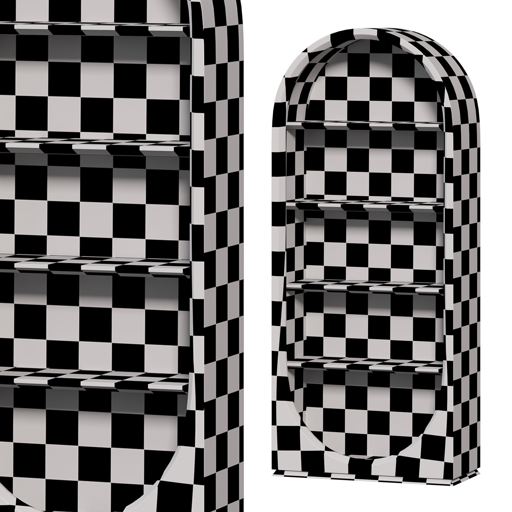 CAMILLO ETAGERE By Bakerfurniture 3D model_3