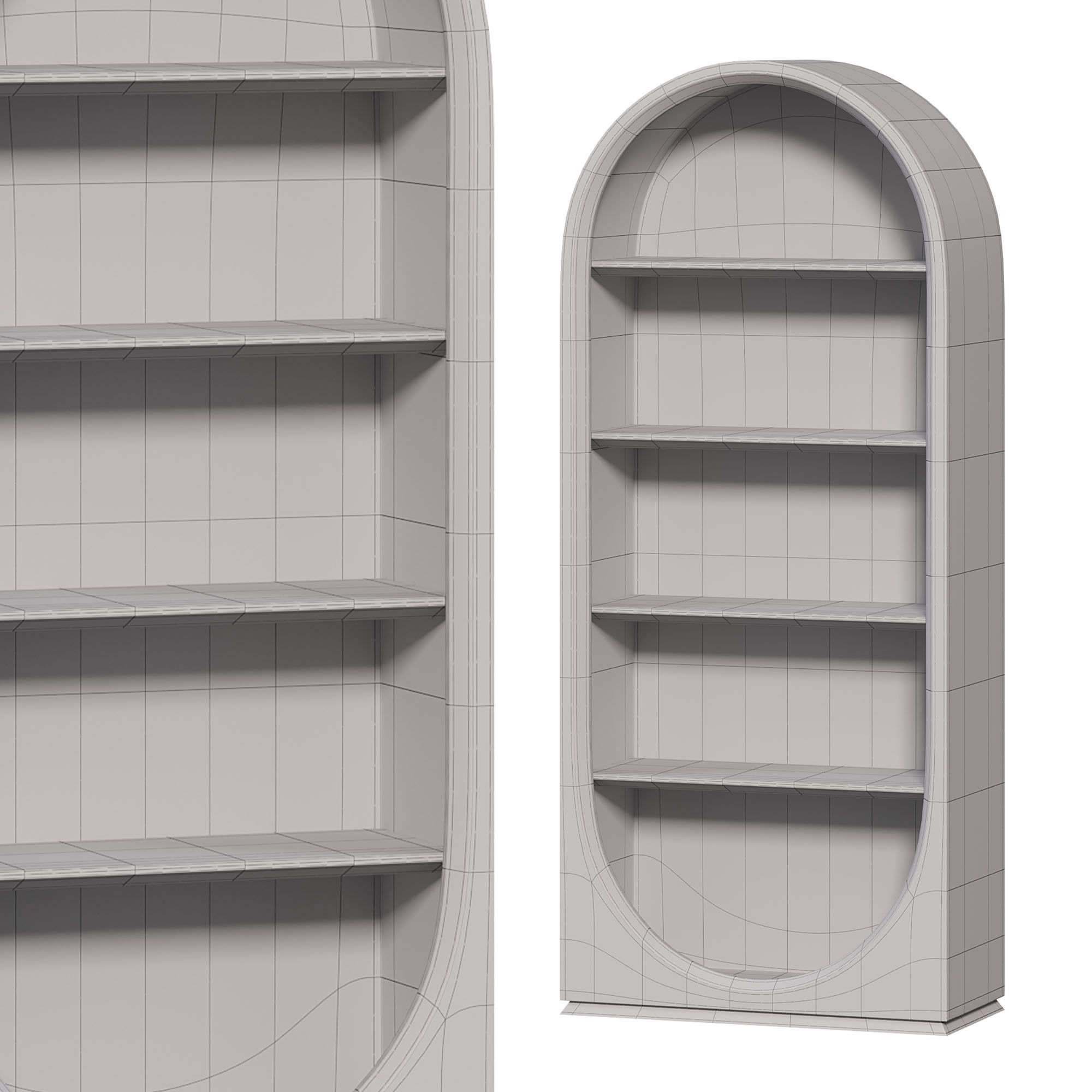 CAMILLO ETAGERE By Bakerfurniture 3D model_4