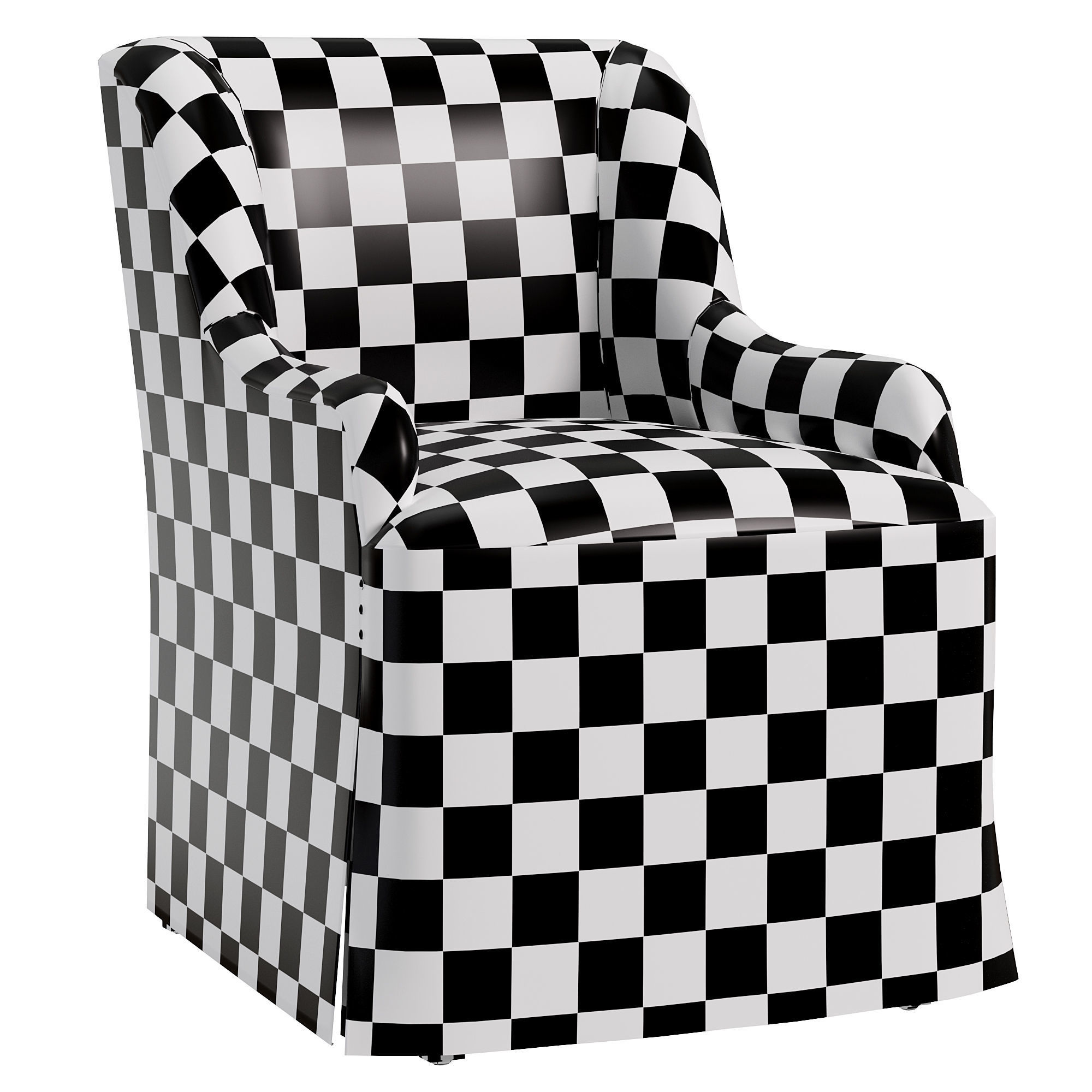 AMBOISE HOST CHAIR By Bakerfurniture 3D model_4