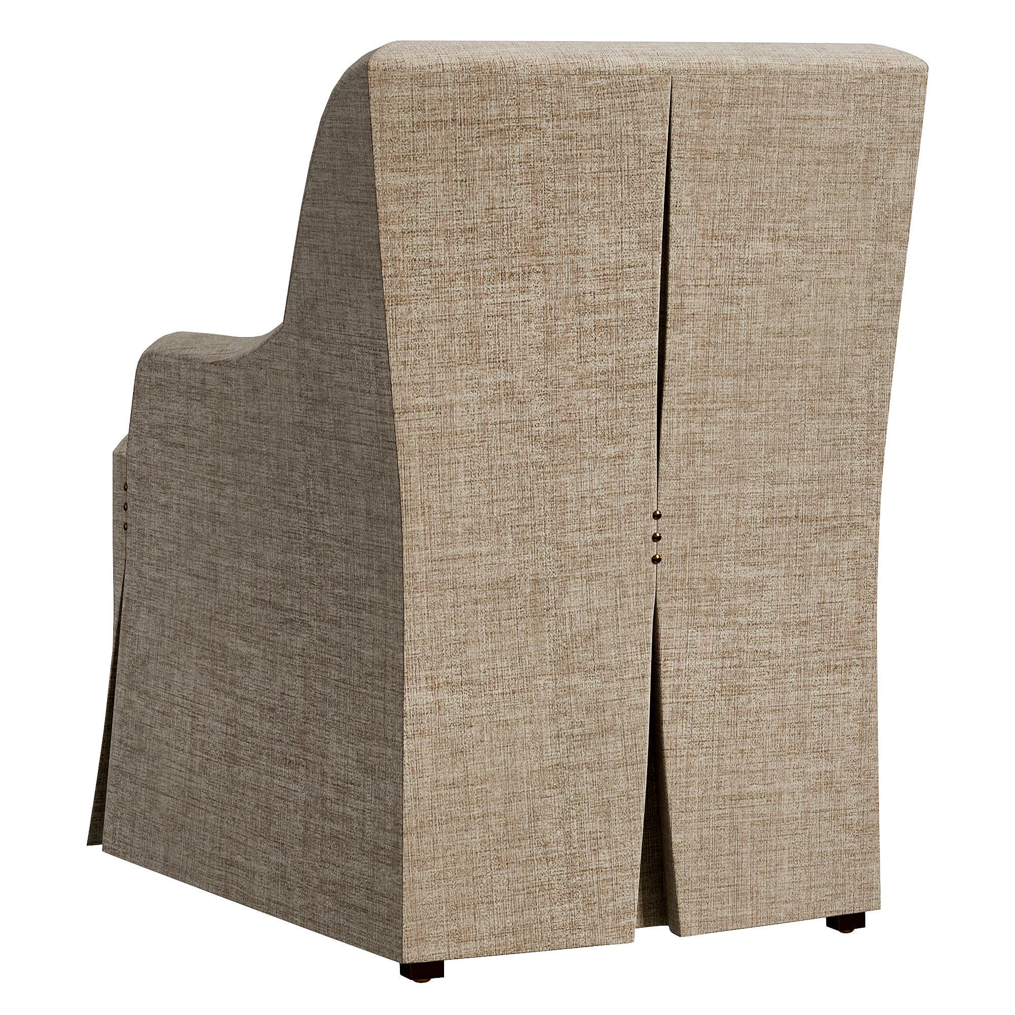 AMBOISE HOST CHAIR By Bakerfurniture 3D model_2