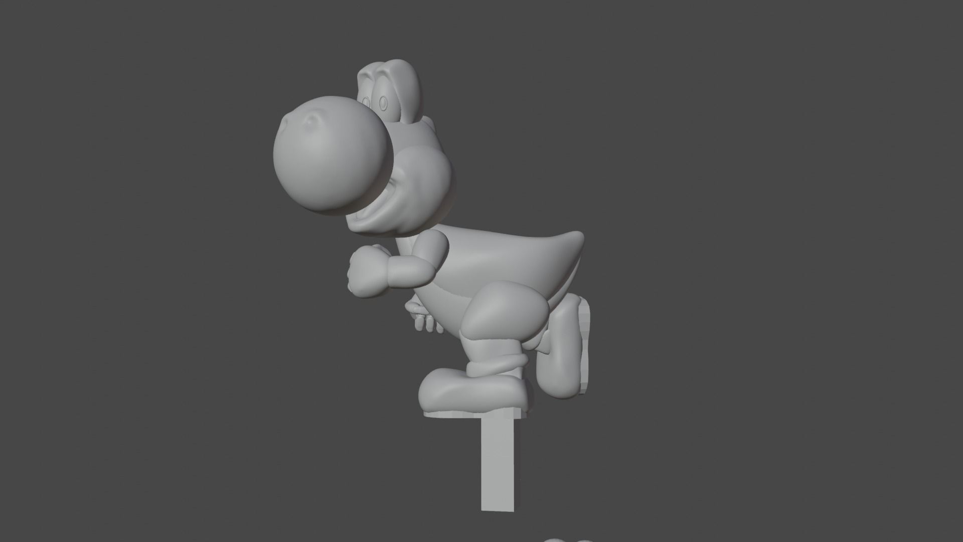 Yoshi Island 3D print model_11