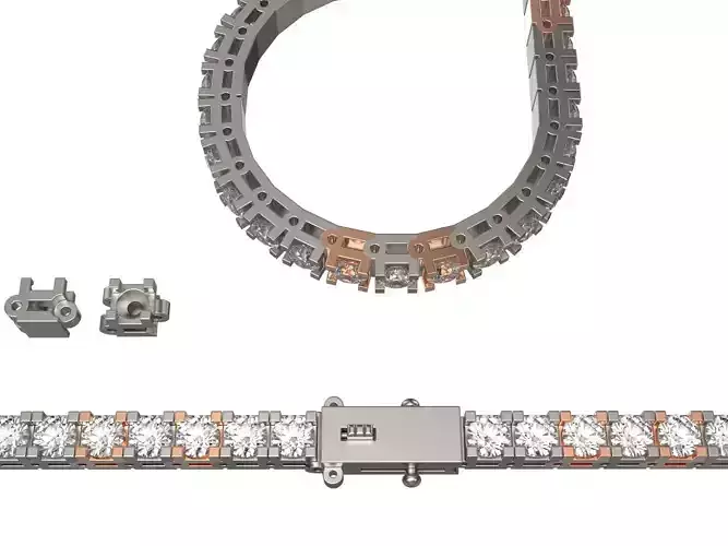 Diamond Tennis Bracelet 5 sizes