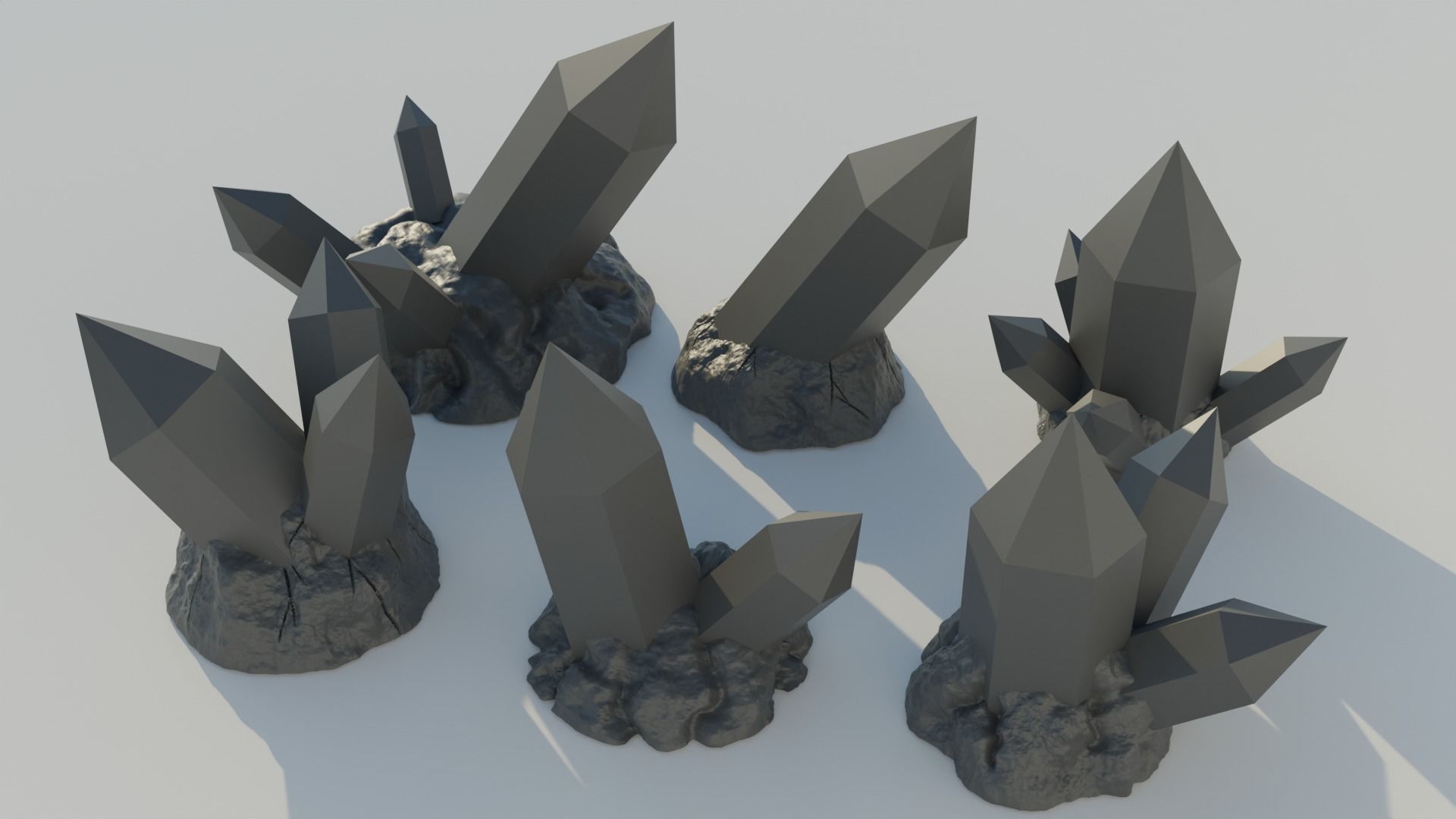 NECRON CRYSTAL BASE DECORATION 3D print model_1